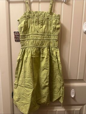 Known Supply- Bayside Matcha-100% Organic Cotton Dress